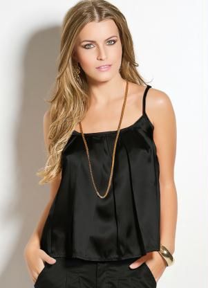 Blusa de Cetim
